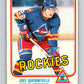 1981-82 O-Pee-Chee #78 Joel Quenneville  Colorado Rockies  V29975