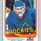 1981-82 O-Pee-Chee #80 Glenn Resch  Colorado Rockies  V29987