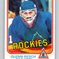 1981-82 O-Pee-Chee #80 Glenn Resch  Colorado Rockies  V29988