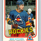 1981-82 O-Pee-Chee #83 Mike Kitchen  Colorado Rockies  V30015