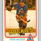 1981-82 O-Pee-Chee #84 Yvon Vautour RC Rookie Rockies  V30017