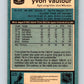 1981-82 O-Pee-Chee #84 Yvon Vautour RC Rookie Rockies  V30017