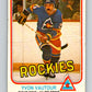 1981-82 O-Pee-Chee #84 Yvon Vautour RC Rookie Rockies  V30018
