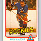 1981-82 O-Pee-Chee #84 Yvon Vautour RC Rookie Rockies  V30020