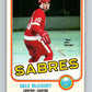 1981-82 O-Pee-Chee #86 Dale McCourt  Buffalo Sabres  V30035