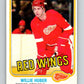 1981-82 O-Pee-Chee #89 Willie Huber  Detroit Red Wings  V30058