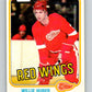 1981-82 O-Pee-Chee #89 Willie Huber  Detroit Red Wings  V30059