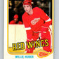 1981-82 O-Pee-Chee #89 Willie Huber  Detroit Red Wings  V30062