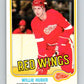1981-82 O-Pee-Chee #89 Willie Huber  Detroit Red Wings  V30067