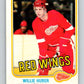 1981-82 O-Pee-Chee #89 Willie Huber  Detroit Red Wings  V30068