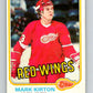1981-82 O-Pee-Chee #90 Mark Kirton  RC Rookie Detroit Red Wings  V30069