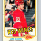 1981-82 O-Pee-Chee #91 Jim Korn  RC Rookie Detroit Red Wings  V30077