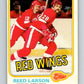 1981-82 O-Pee-Chee #92 Reed Larson  Detroit Red Wings  V30089