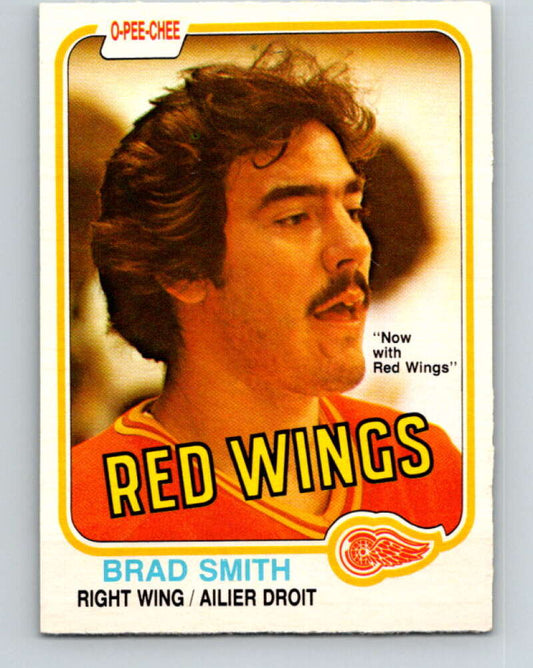 1981-82 O-Pee-Chee #103 Brad Smith  RC Rookie Detroit Red Wings  V30199