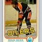 1981-82 O-Pee-Chee #114 Doug Hicks  Edmonton Oilers  V30253