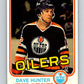 1981-82 O-Pee-Chee #115 Dave Hunter  Edmonton Oilers  V30266