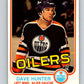 1981-82 O-Pee-Chee #115 Dave Hunter  Edmonton Oilers  V30268
