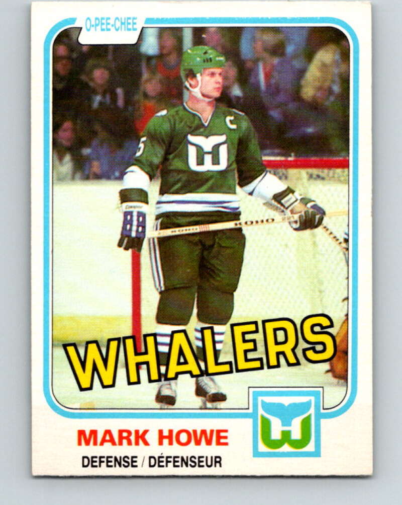 1981-82 O-Pee-Chee #128 Mark Howe  Hartford Whalers  V30330