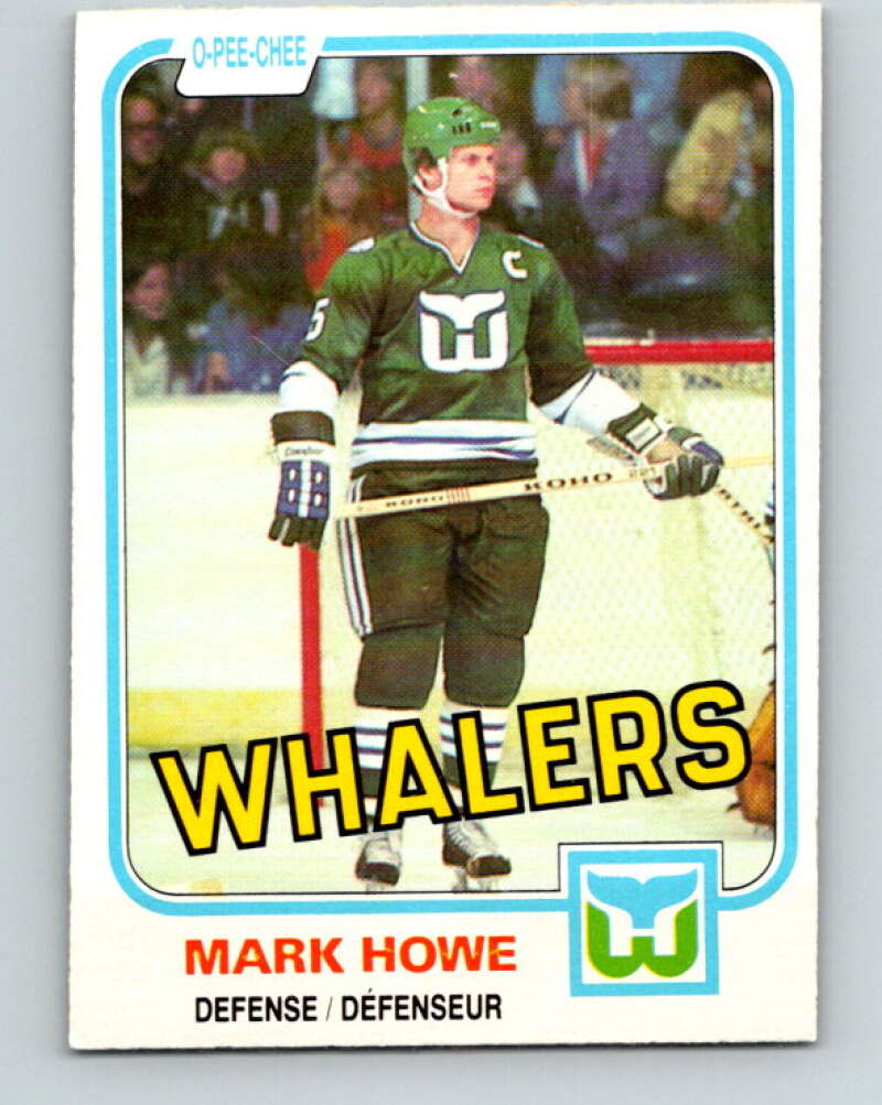 1981-82 O-Pee-Chee #128 Mark Howe  Hartford Whalers  V30331