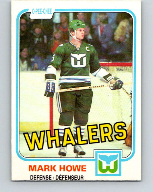 1981-82 O-Pee-Chee #128 Mark Howe  Hartford Whalers  V30332