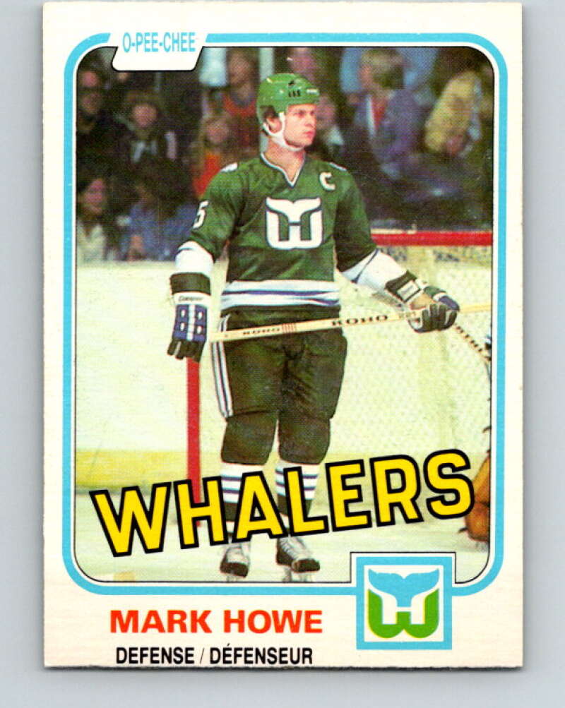 1981-82 O-Pee-Chee #128 Mark Howe  Hartford Whalers  V30333