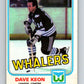 1981-82 O-Pee-Chee #129 Dave Keon  Hartford Whalers  V30340