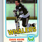 1981-82 O-Pee-Chee #129 Dave Keon  Hartford Whalers  V30341