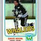 1981-82 O-Pee-Chee #129 Dave Keon  Hartford Whalers  V30344
