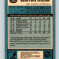 1981-82 O-Pee-Chee #130 Warren Miller  RC Rookie Hartford Whalers  V30362