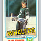 1981-82 O-Pee-Chee #132 Blaine Stoughton  Hartford Whalers  V30374