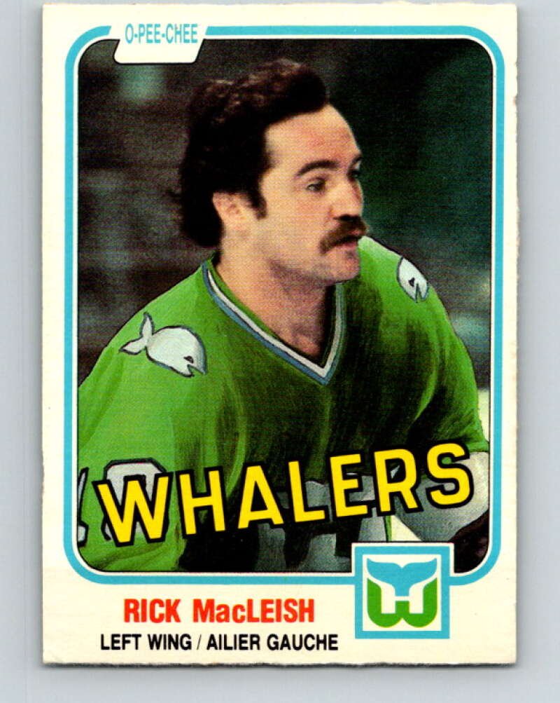 1981-82 O-Pee-Chee #133 Rick MacLeish  Hartford Whalers  V30382