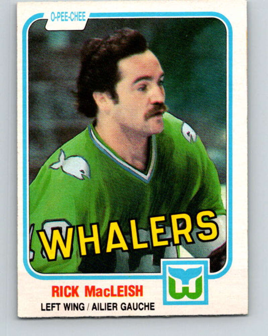 1981-82 O-Pee-Chee #133 Rick MacLeish  Hartford Whalers  V30384