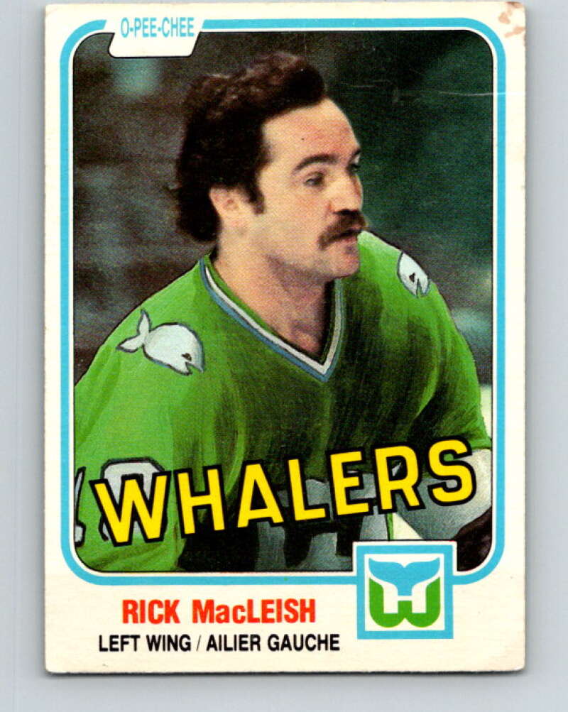 1981-82 O-Pee-Chee #133 Rick MacLeish  Hartford Whalers  V30385