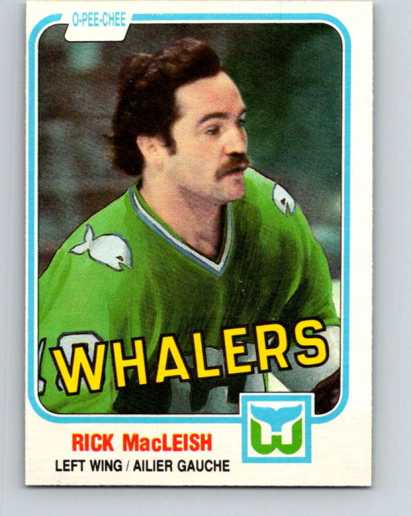 1981-82 O-Pee-Chee #133 Rick MacLeish  Hartford Whalers  V30386