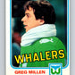 1981-82 O-Pee-Chee #134 Greg Millen  Hartford Whalers  V30392