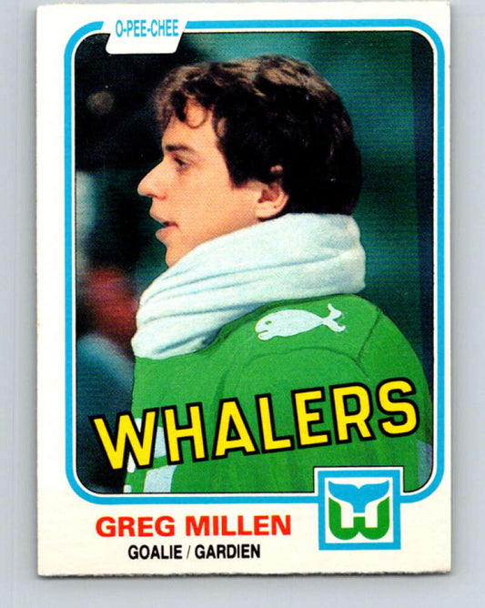 1981-82 O-Pee-Chee #134 Greg Millen  Hartford Whalers  V30392