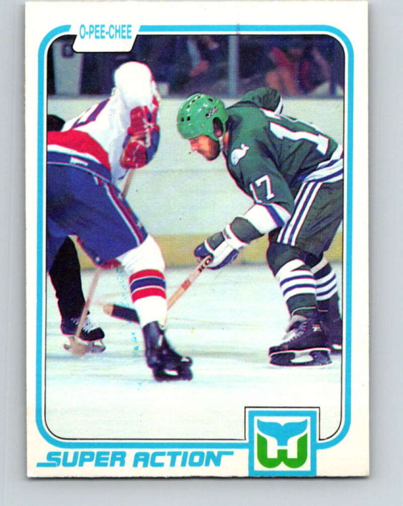 1981-82 O-Pee-Chee #135 Mike Rogers  Hartford Whalers  V30394