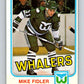 1981-82 O-Pee-Chee #136 Mike Fidler  Hartford Whalers  V30401