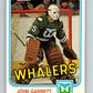 1981-82 O-Pee-Chee #137 John Garrett  Hartford Whalers  V30407