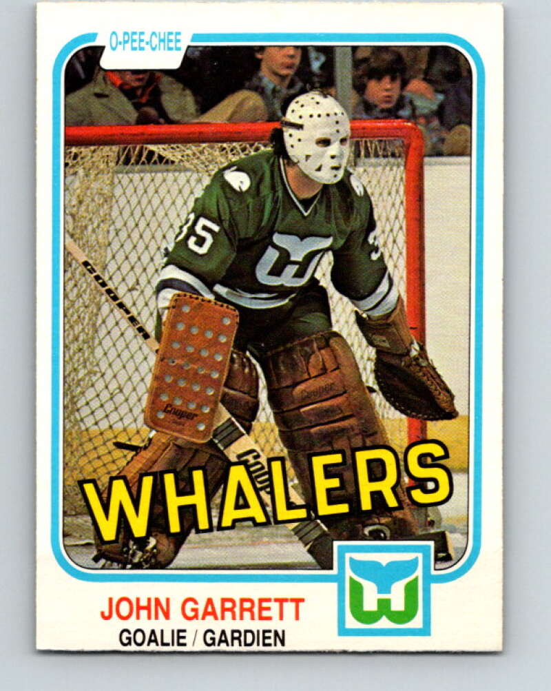 1981-82 O-Pee-Chee #137 John Garrett  Hartford Whalers  V30407