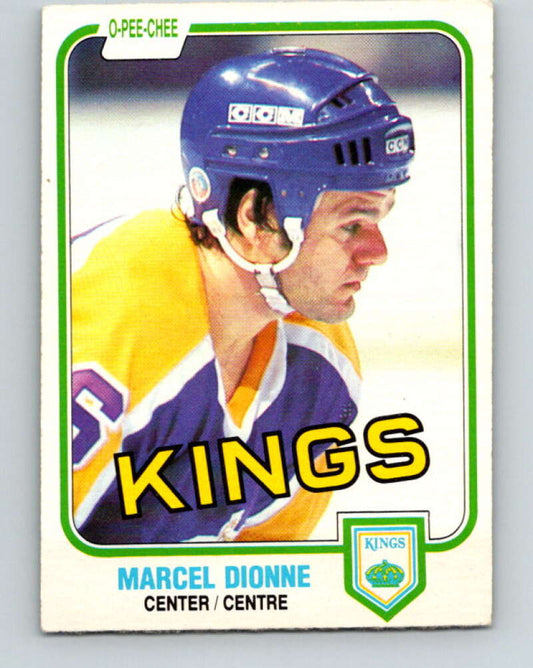 1981-82 O-Pee-Chee #141 Marcel Dionne  Los Angeles Kings  V30437