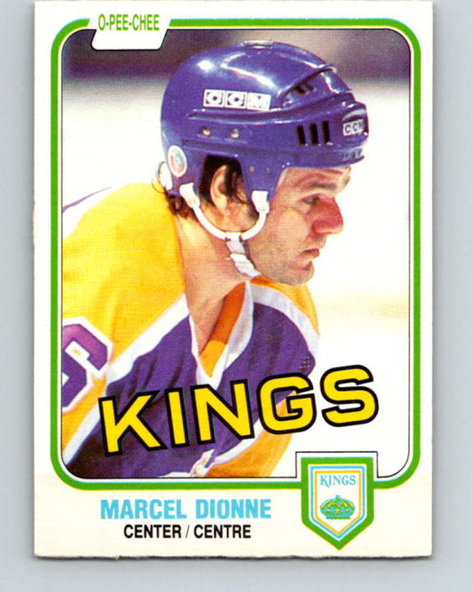 1981-82 O-Pee-Chee #141 Marcel Dionne  Los Angeles Kings  V30440