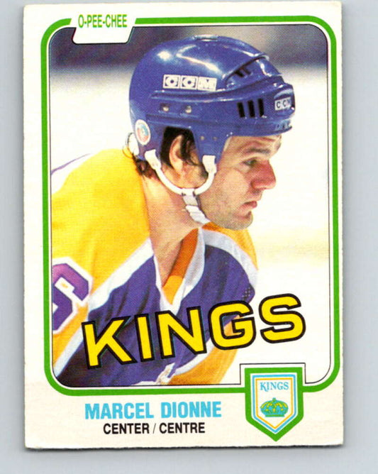 1981-82 O-Pee-Chee #141 Marcel Dionne  Los Angeles Kings  V30443