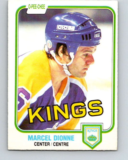 1981-82 O-Pee-Chee #141 Marcel Dionne  Los Angeles Kings  V30444