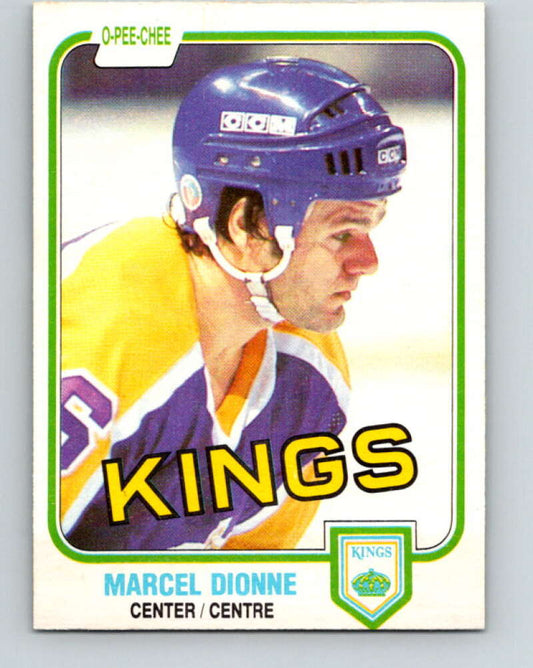 1981-82 O-Pee-Chee #141 Marcel Dionne  Los Angeles Kings  V30445