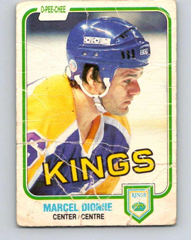 1981-82 O-Pee-Chee #141 Marcel Dionne  Los Angeles Kings  V30448