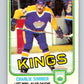 1981-82 O-Pee-Chee #142 Charlie Simmer  Los Angeles Kings  V30449