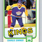 1981-82 O-Pee-Chee #142 Charlie Simmer  Los Angeles Kings  V30451