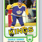 1981-82 O-Pee-Chee #142 Charlie Simmer  Los Angeles Kings  V30452