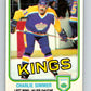 1981-82 O-Pee-Chee #142 Charlie Simmer  Los Angeles Kings  V30453